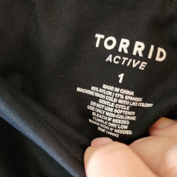 Torrid Black Wide Leg Pants & Jumpsuits - Picture 2 of 5